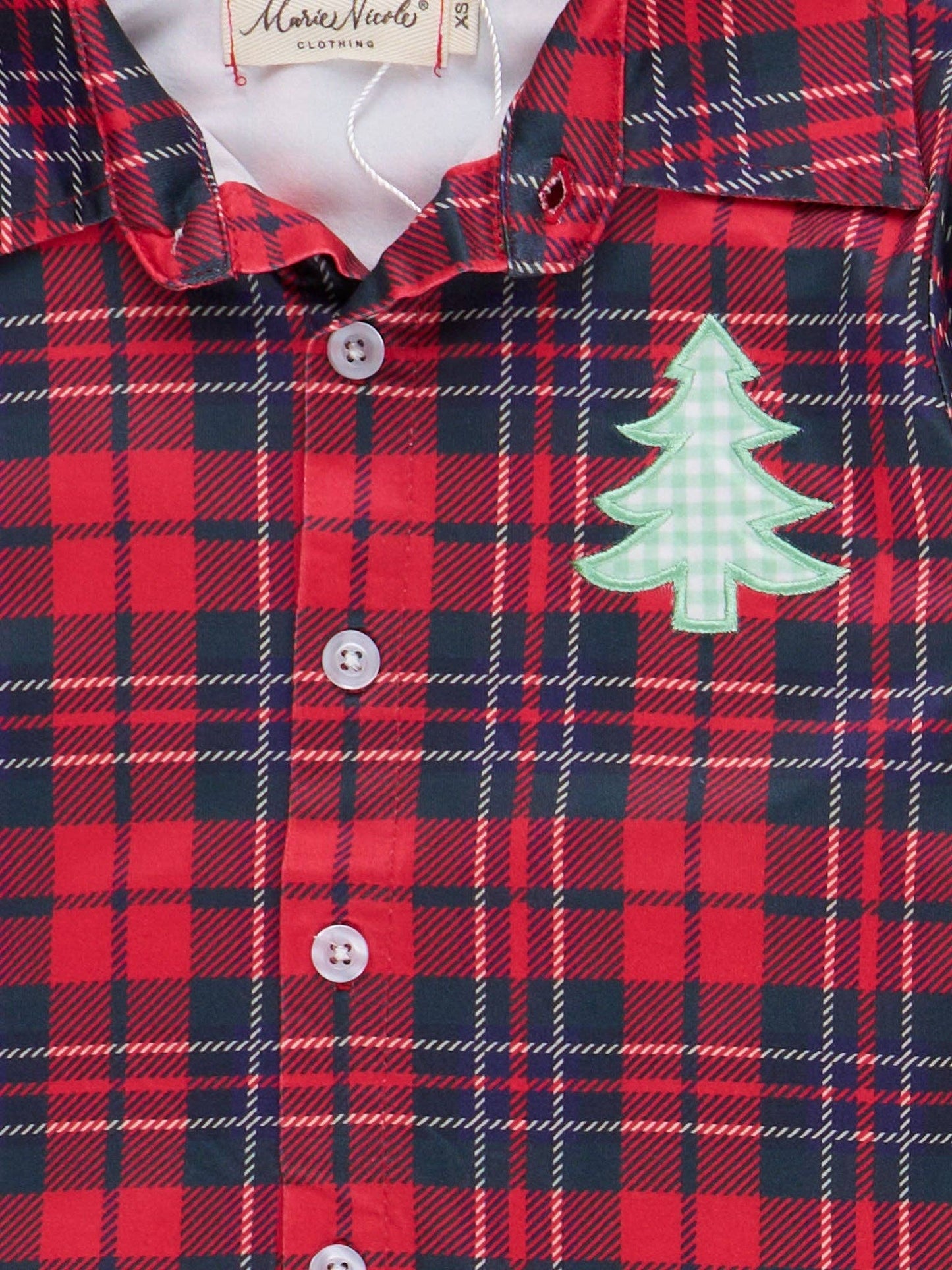 Lumberjack Embroidered Button-Up Shirt