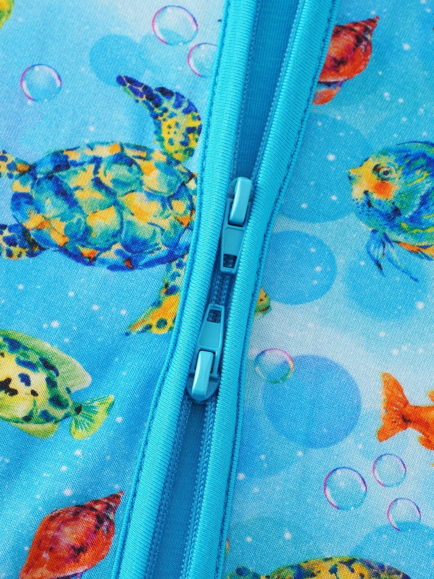 Sea Turtle Bamboo Zippy