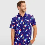 Bomb Pop Golf Shirt