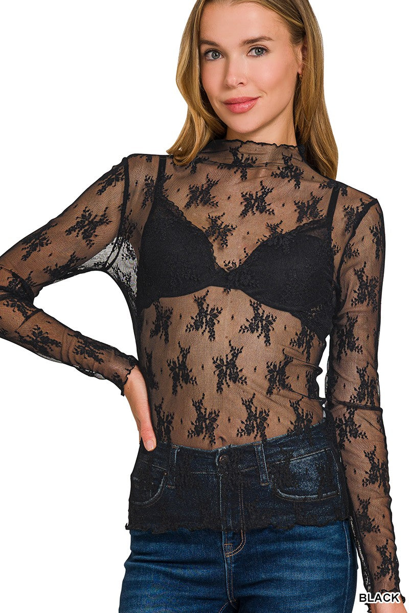 Lace Layer Top