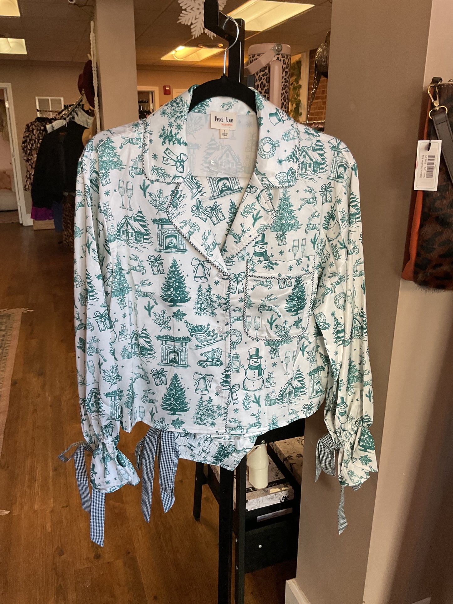 Christmas Satin Pajama