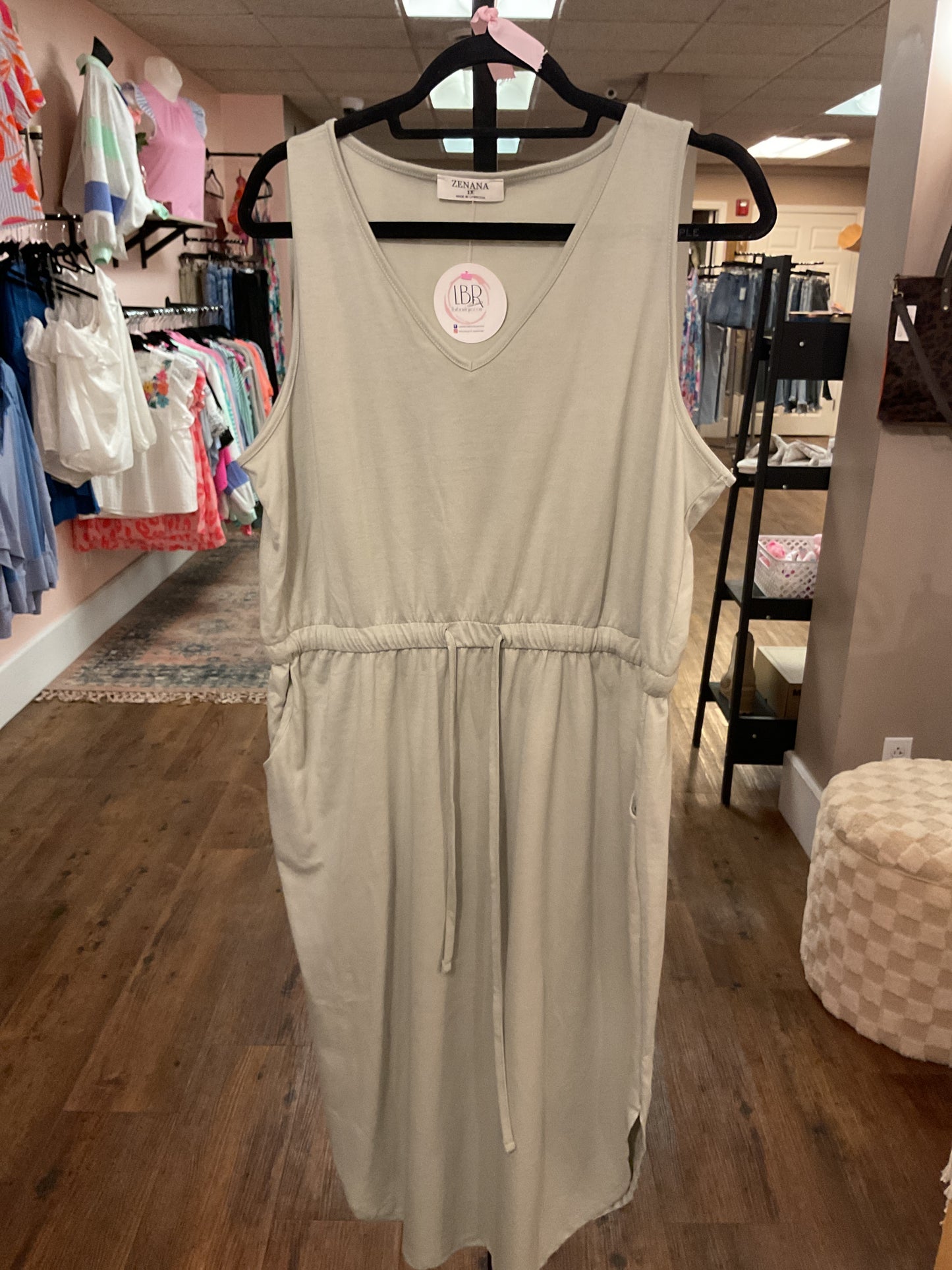 PS Sage Hem Dress