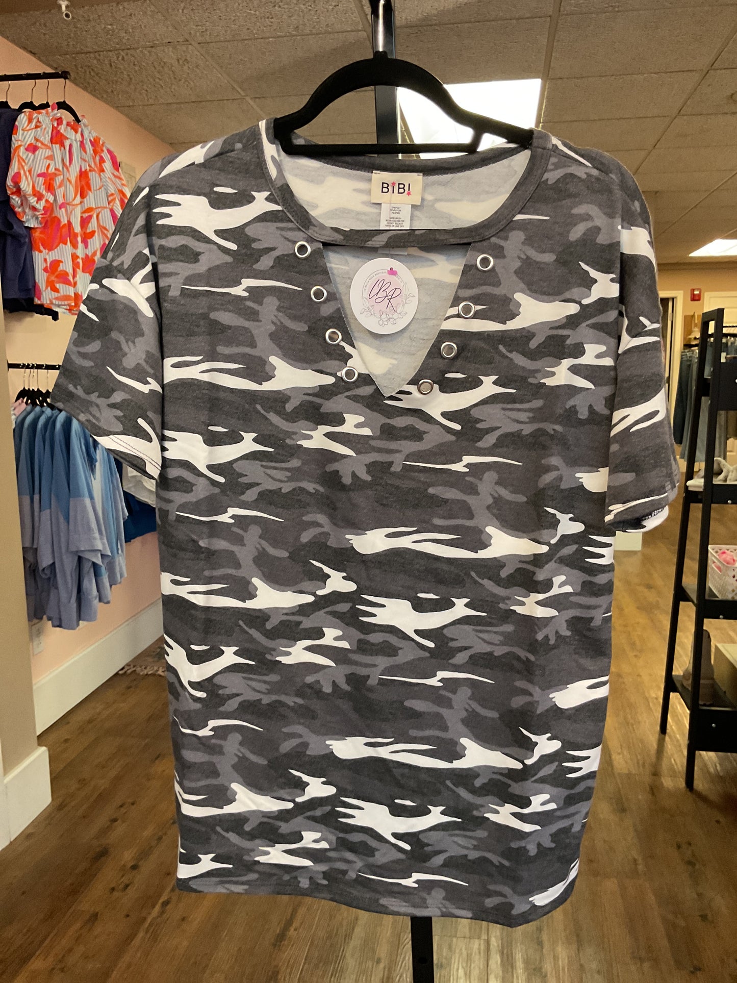 Blk Camo French SS