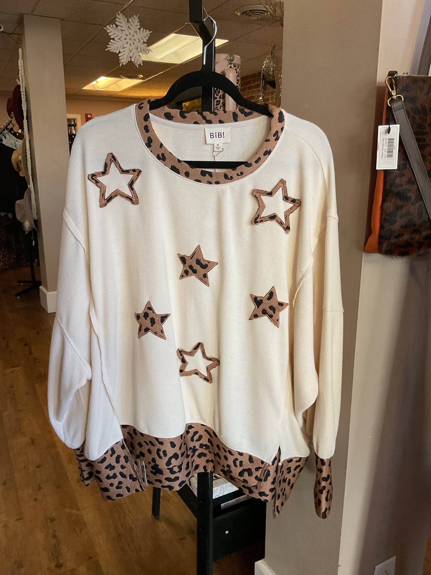 Cream Cheetah LS