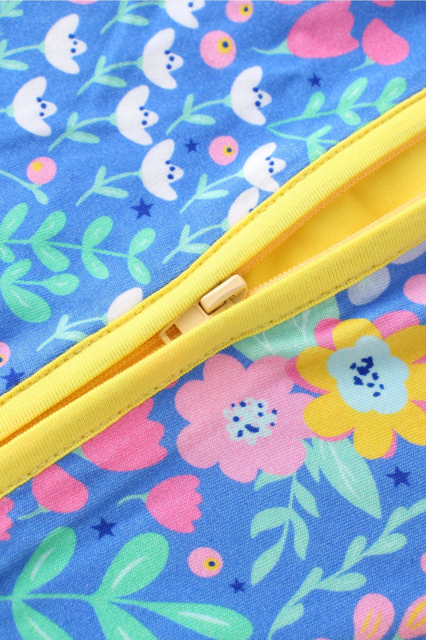 Sunny Blooms Bamboo Zippy