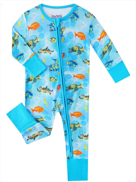 Sea Turtle Bamboo Zippy