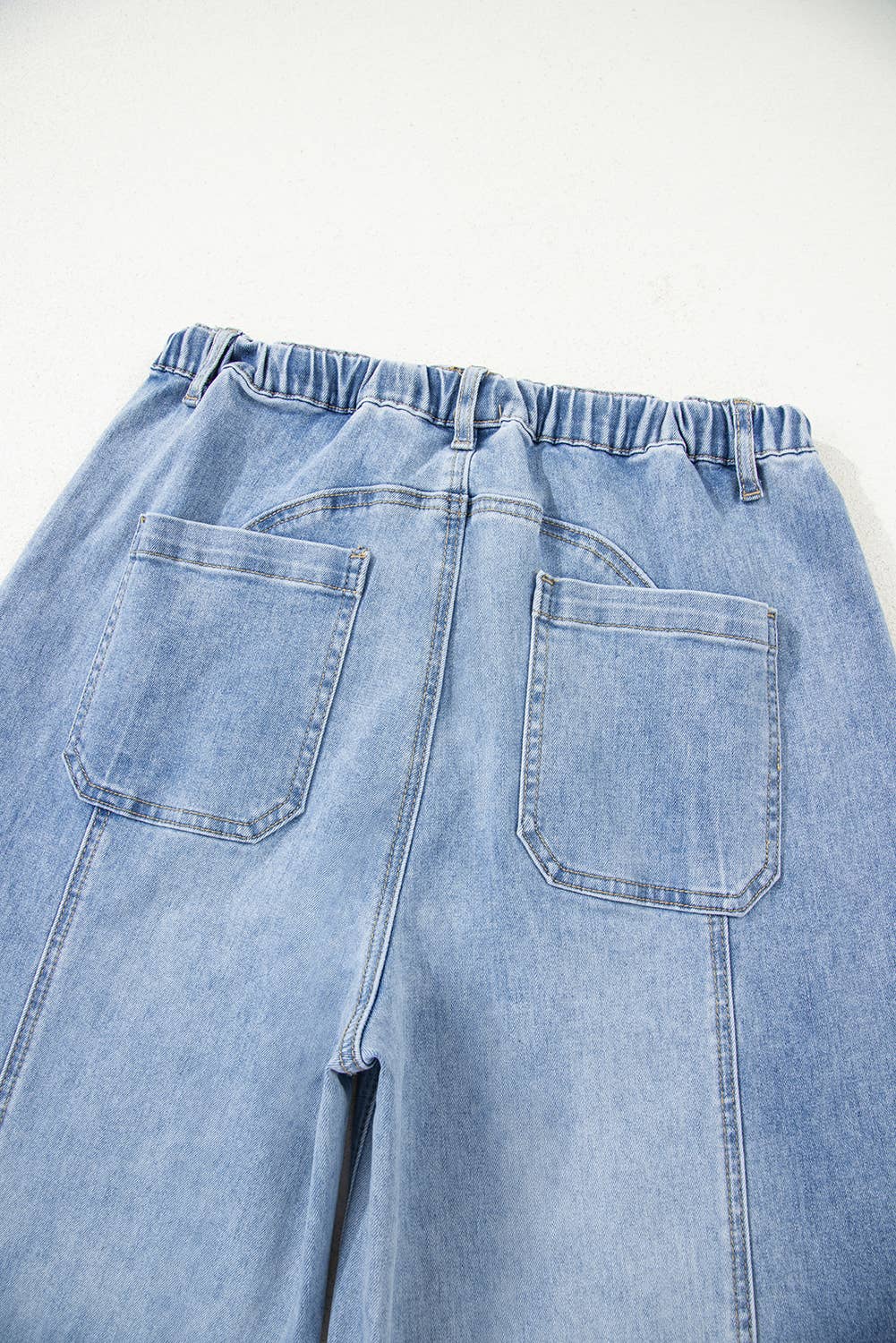 Drawstring Wide Leg Pants