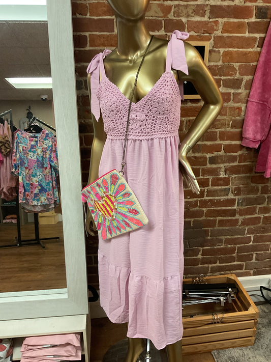 Pk Crochet Dress