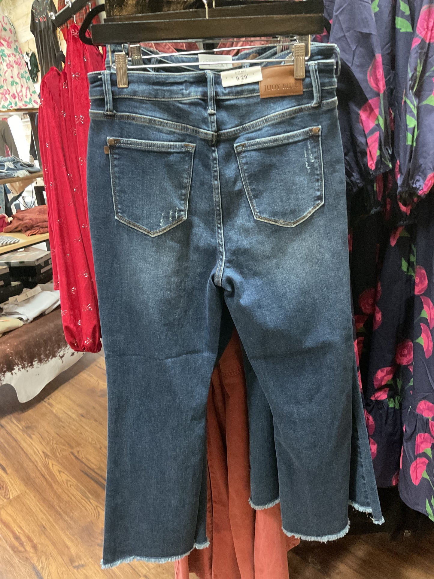 HW Dark Wash Kick Flare