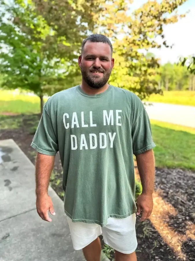 Call Me Daddy Puff Tee