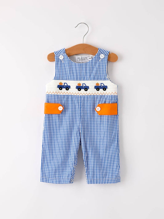 Truck Baby Boy Romper