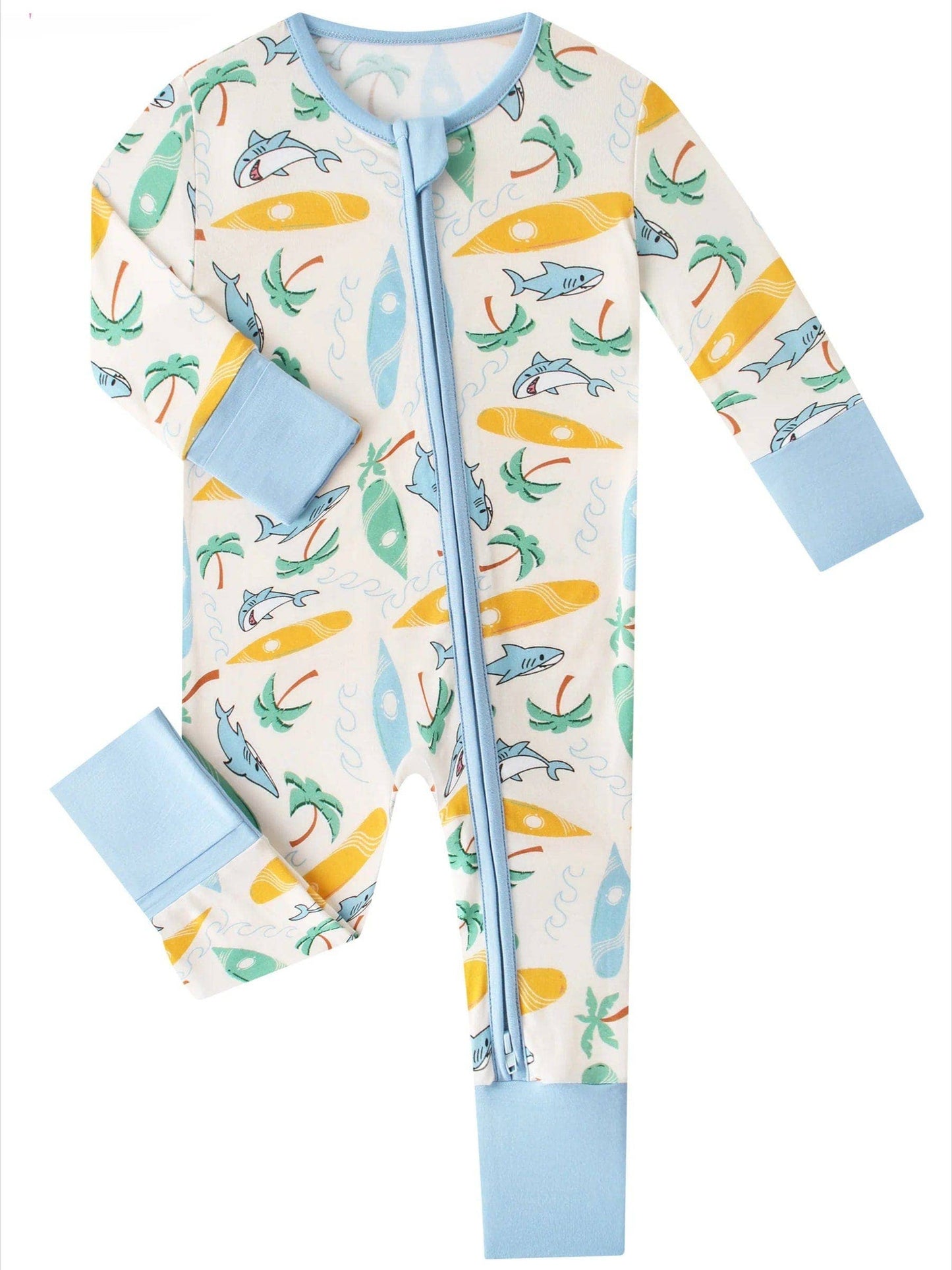 Surf's Up Bamboo Zippy