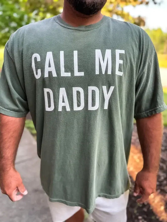 Call Me Daddy Puff Tee