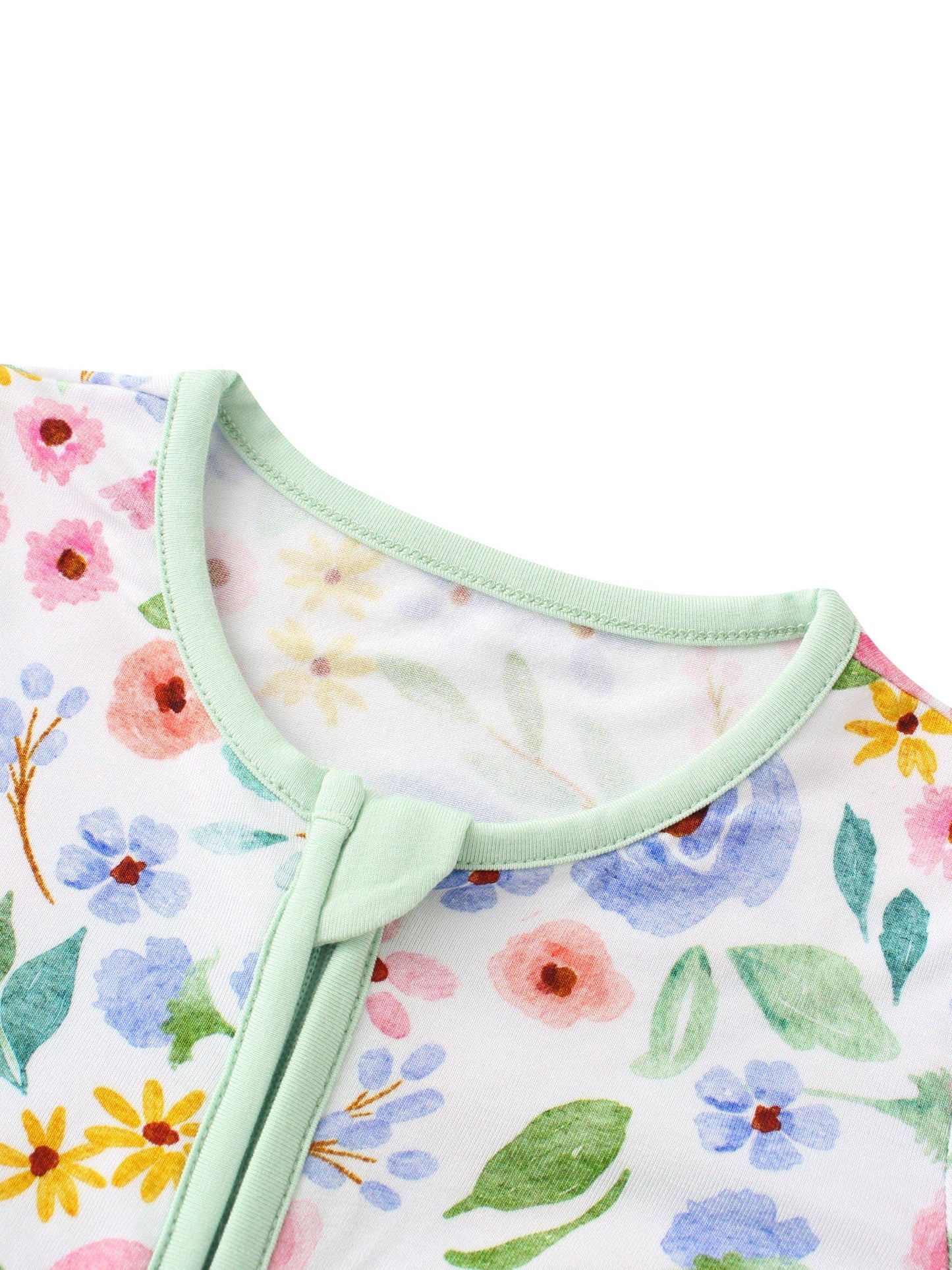 Ditsy Floral Bamboo Zippy